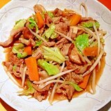 青森のたれで☆肉野菜炒め。